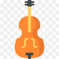 大提琴中提琴电脑图标小提琴低音小提琴