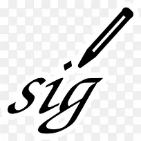 数字签名电子签名数字数据剪辑艺术