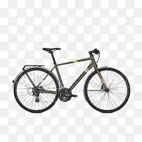 赛自行车岛野混合动力自行车比安奇-自行车
