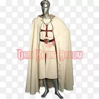 长袍十字军复兴中世纪斗篷骑士