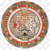 哈利·奥古拉·卡拉·曼陀罗的前十五世佛教禅修曼陀罗(Mandala Om)