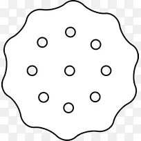 白线艺术点角字体角