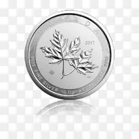 加拿大银枫叶加拿大金枫叶银币-加拿大