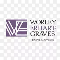 徽标Worley Erhart-Graves金融顾问品牌设计
