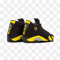 空气乔丹运动鞋篮球鞋耐克-黄色雷声