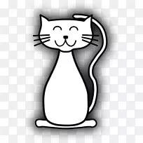 小猫须家养短毛猫紫猫线