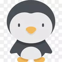 企鹅电脑图标封装PostScript企鹅