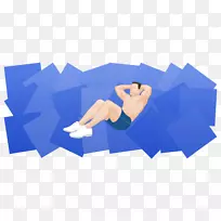 腹部运动健美操-六包腹肌