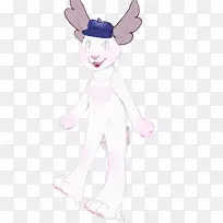 复活节兔子手指-天啊