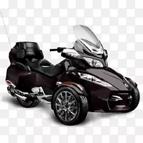 BRP CAN-am Spyder跑车罐-am摩托车汽车动力运动-摩托车