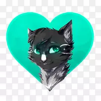胡须猫绿猫