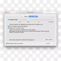 计算机程序配置MacBook-管理设置