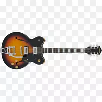 Gretsch g2622t流线型中心块双切电吉他半声吉他Bigsby颤音尾翼扩音器低音音量