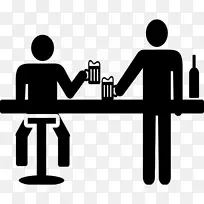 电脑图标酒吧啤酒餐厅-啤酒