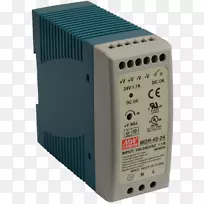 动力转换器DIN轨道电源装置意味着WELE企业有限公司。网络交换机-MDR