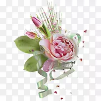 花园玫瑰切花花型花束-花束