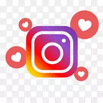 社交媒体营销如按钮Instagram YouTube-社交媒体