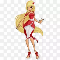 弗洛拉仙女花画-小妹妹
