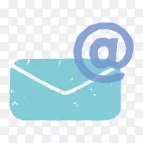 电子邮件咨询心理治疗师标志剪辑艺术-电子邮件