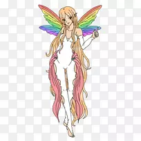 画仙女服装-彩虹翅膀