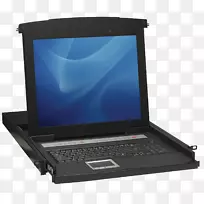 笔记本电脑硬件PlayStation 2 kvm开关19英寸机架x显示架