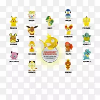 Pokémon x和y McDonald‘s Magikarp快乐餐-麦当劳