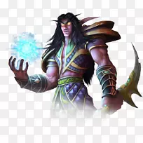 魔兽世界：军团魔兽：兽人和人类2：黑暗的潮汐，暗夜精灵-精灵