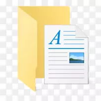 电脑图标windows 7我的文档-窗口贴纸