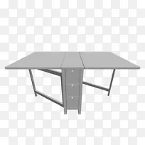 Gateleg桌折叠式桌落叶桌宜家-丙烯酸品牌