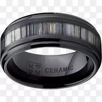 结婚戒指订婚戒指陶瓷结婚戒指