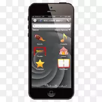 智能手机功能手机手持设备iphone-移动应用程序模板