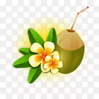 夏威夷椰子汁鸡尾酒-鸡尾酒