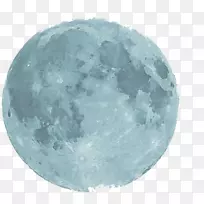 超级月食月圆月相-月亮