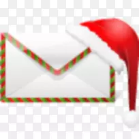 电子邮件圣诞节电子邮件列表电脑图标gmail-电子邮件