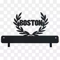 2018年波士顿马拉松2015波士顿马拉松奖牌波士顿马拉松运动员#1-x展示架