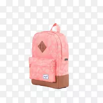 手袋粉红色m背包-背包