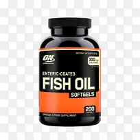 膳食补充剂鱼油、酸、欧米茄-3鳕鱼肝油、二十二碳六烯酸-鱼油