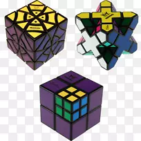 口袋立方体魔方串组合拼图-立方体