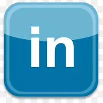 LinkedIn社交媒体徽标电脑图标专业网络服务-社交媒体