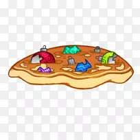 食物谷歌玩剪贴画-煎饼