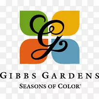 吉布斯花园瀑布艺术上的大草坪吉布斯驱动球地设计