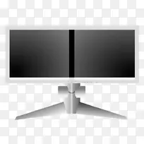 电脑键盘电脑显示器多显示器电脑图标剪贴画监视器