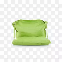 豆袋椅绿色冰沙-户外烧烤