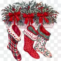 圣诞长统袜圣诞老人-圣诞老人