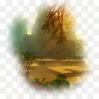 景物摄影桌面壁纸Terek River