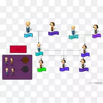公共关系剪贴画-棕色证书