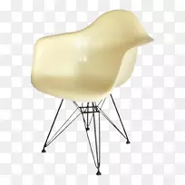 埃姆斯玻璃纤维扶手椅埃菲尔铁塔查尔斯和雷伊姆斯世纪中叶现代椅子