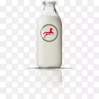水瓶牛奶