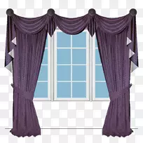 窗帘窗处理窗价和天花窗帘窗