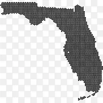 佛罗里达图像文件格式剪辑艺术-六角形